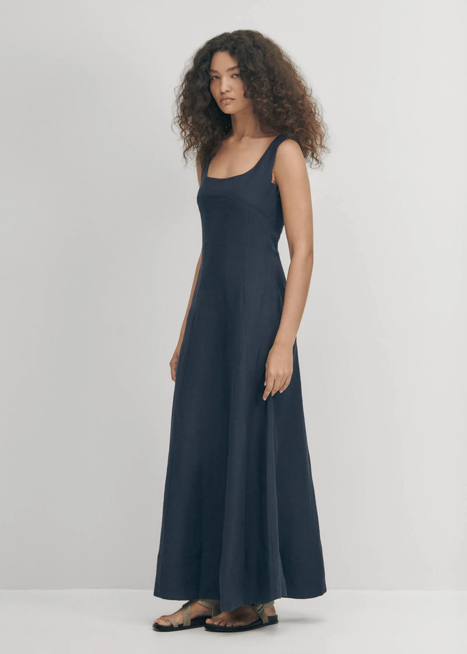 Olimpia Navy Dress sold by Alohas product image thumbnail 4