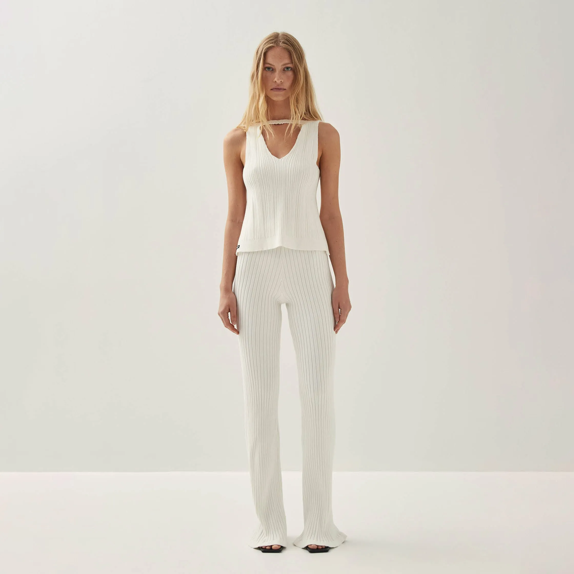 Temis White Tricot Top sold by Alohas product image thumbnail 3