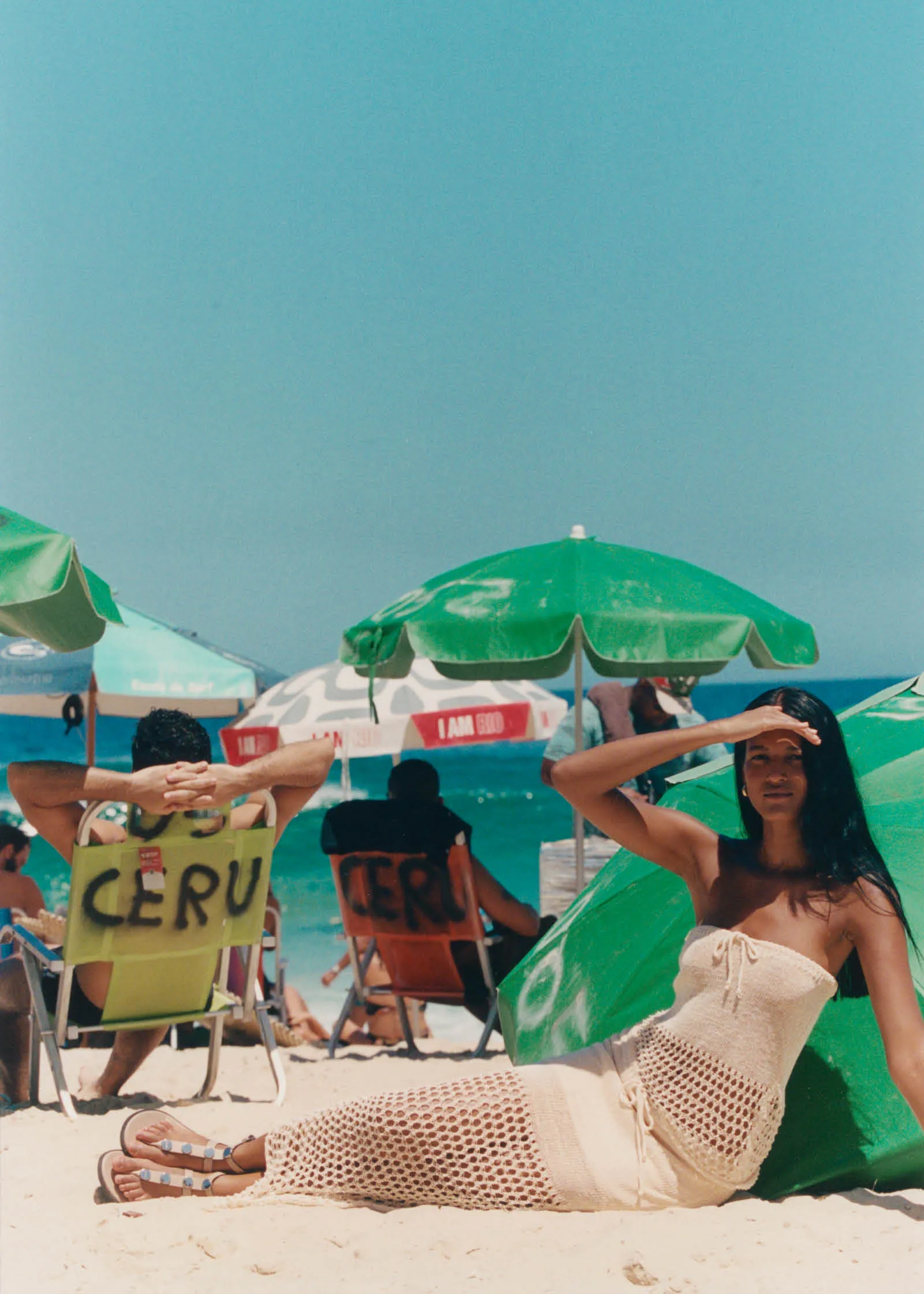 Fabiola Ecru Tricot Top sold by Alohas product image thumbnail 2