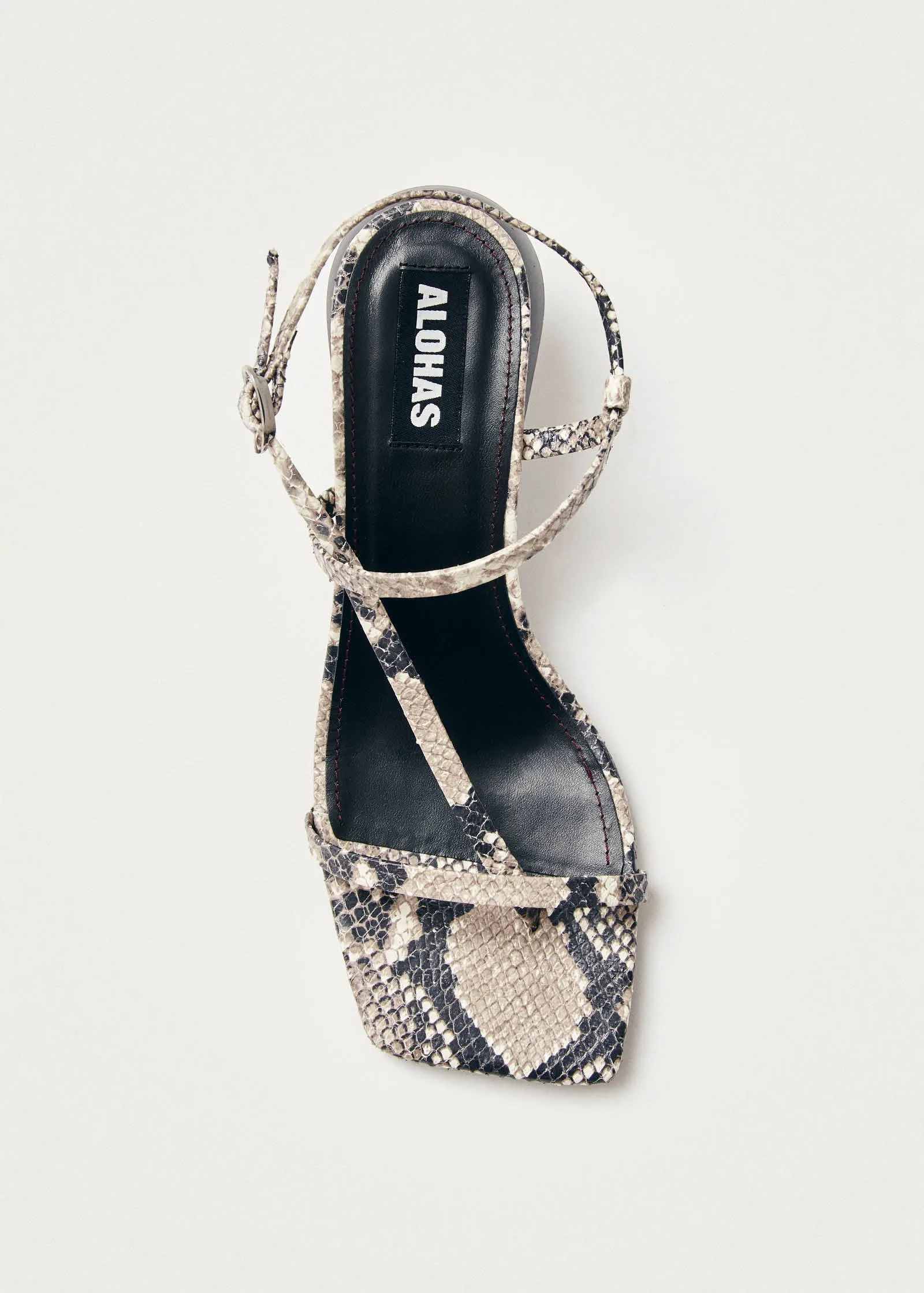 Magali Indo Cream Leather Sandals sold by Alohas product image thumbnail 5