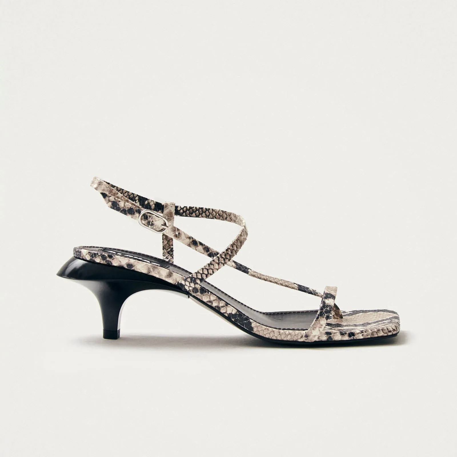 Magali Indo Cream Leather Sandals sold by Alohas product image thumbnail 3