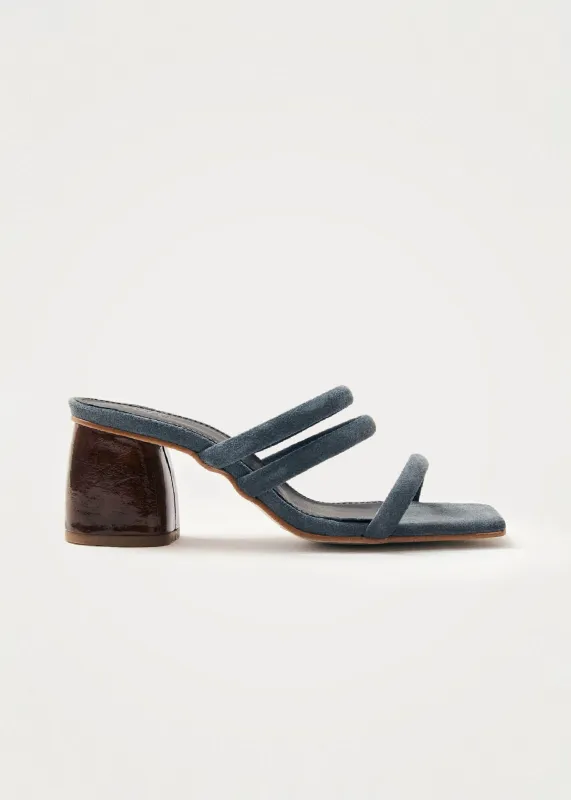 Indiana Grey Leather Sandals sold by Alohas