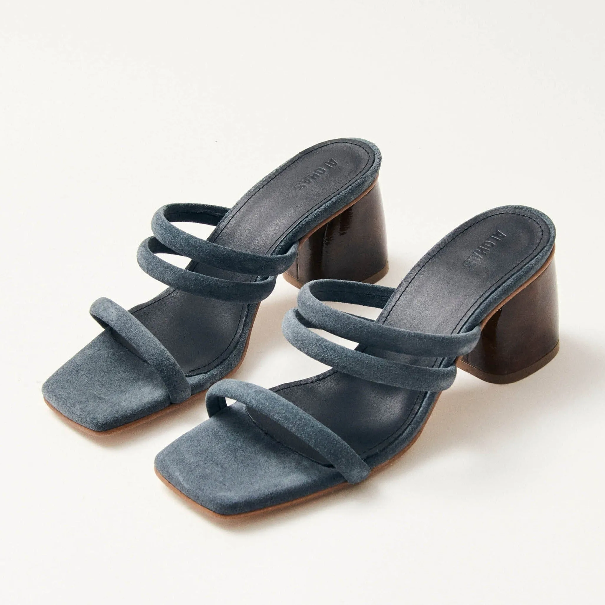 Indiana Grey Leather Sandals sold by Alohas product image thumbnail 3