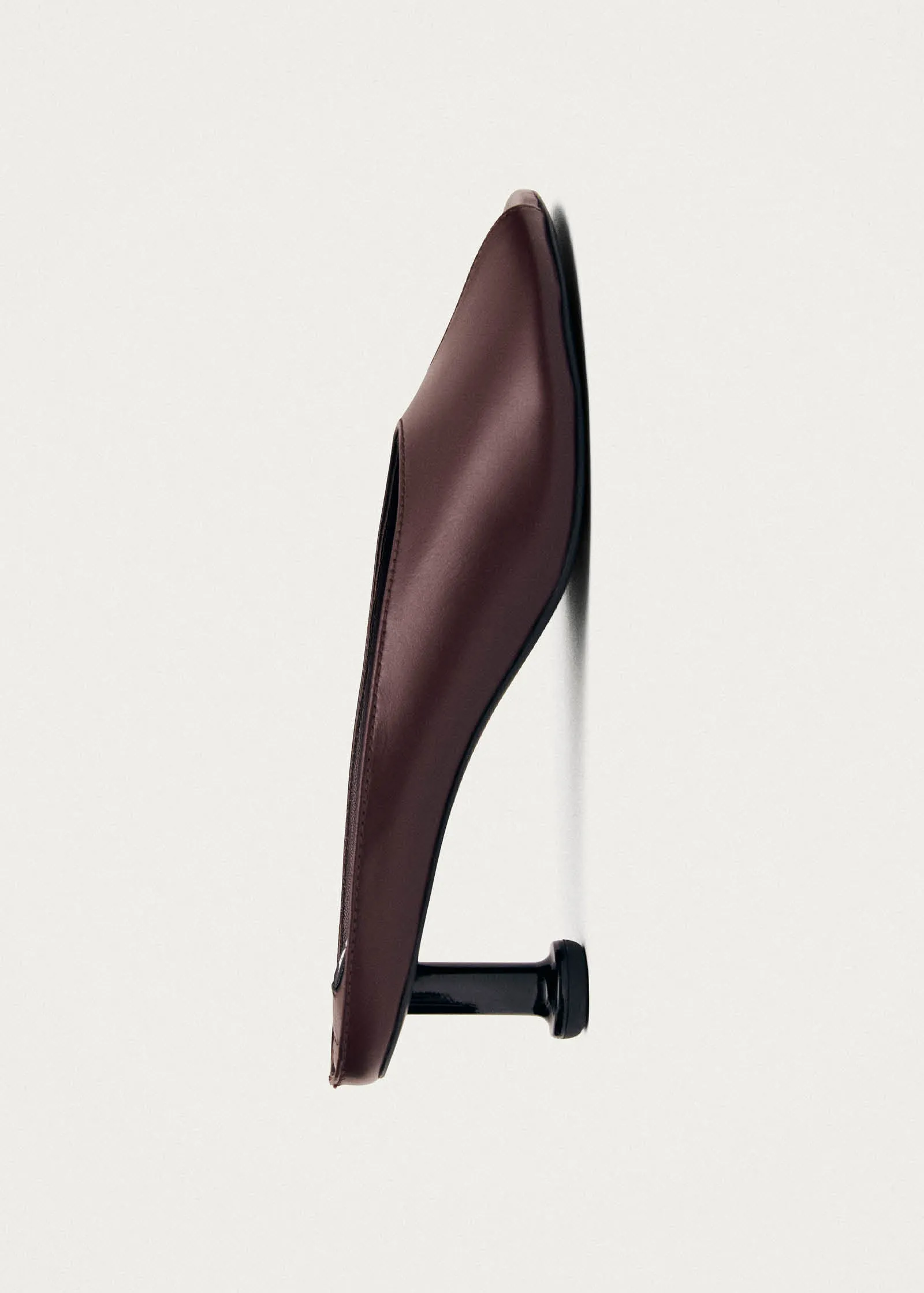 Catherine Burgundy Leather Mules sold by Alohas product image thumbnail 4