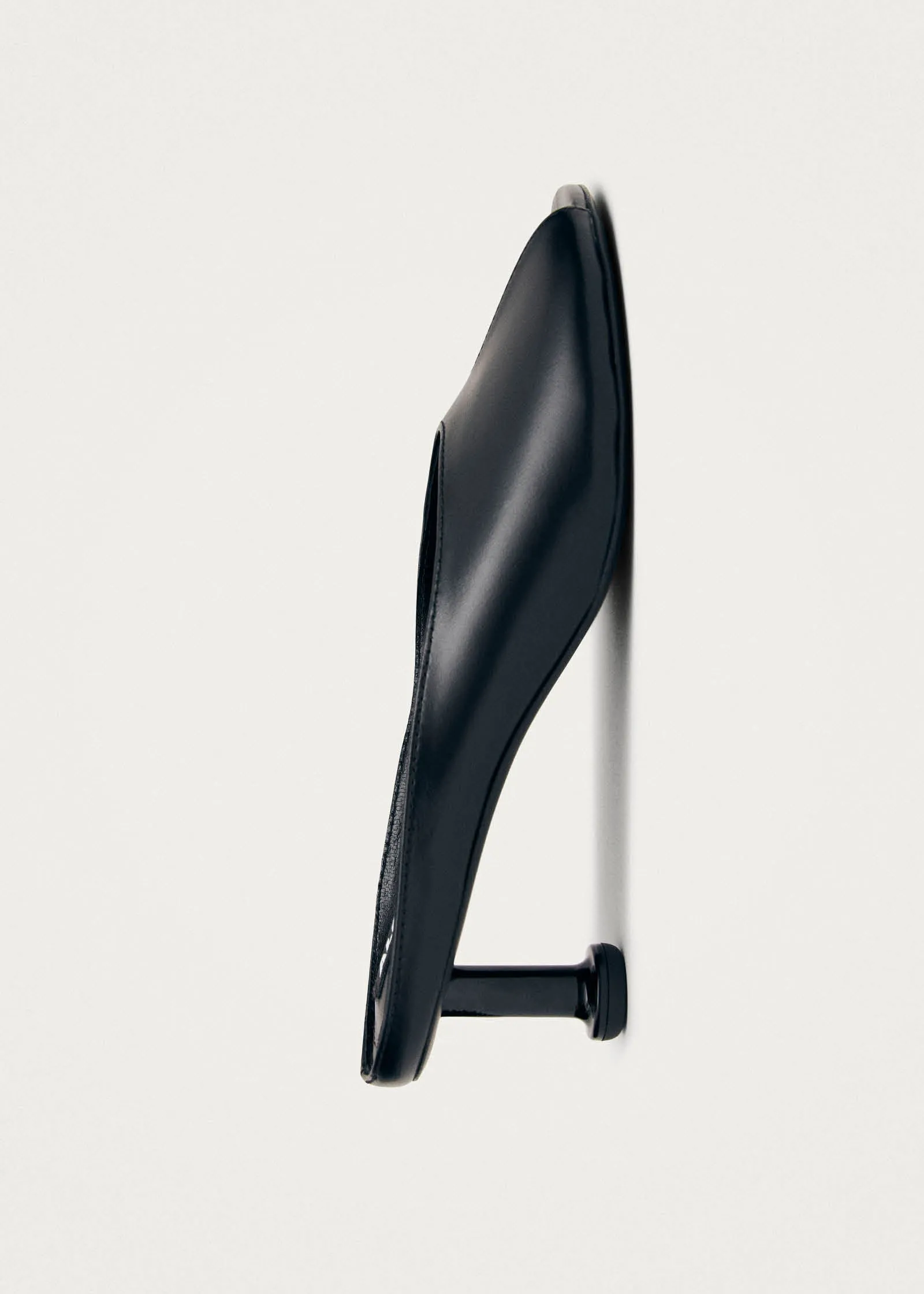 Catherine Black Leather Mules sold by Alohas product image thumbnail 5