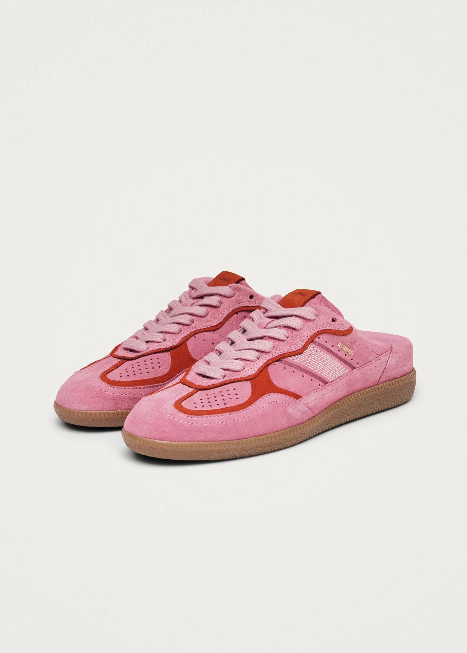 Tb.490 Mule Sea Pink Leather Sneakers sold by Alohas product image thumbnail 2