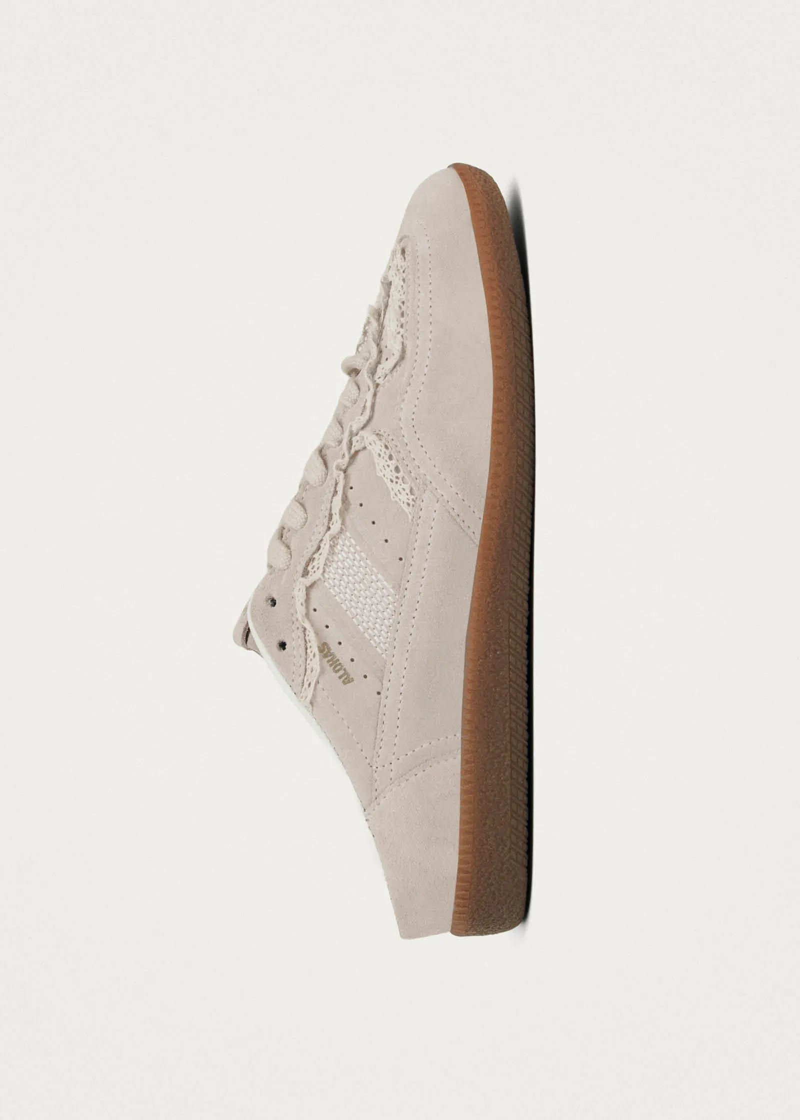 Tb.490 Mule Crochet Cream Leather Sneakers sold by Alohas product image thumbnail 4