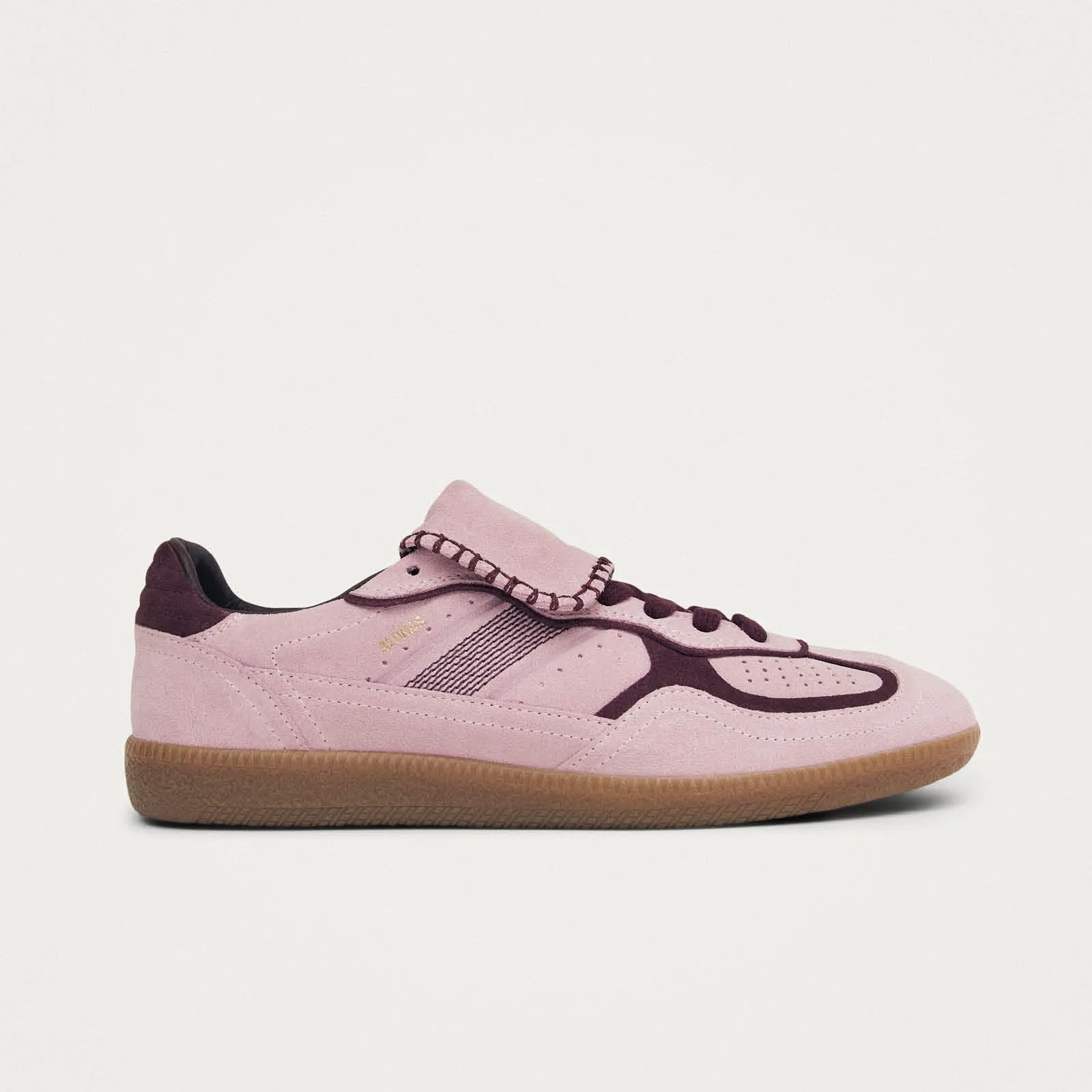 Alohas Tb.490 Club Suede Pink Leather Sneakers | Parallel