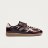 Tb.490 Club Onix Deep Burgundy Leather Sneakers sold by Alohas