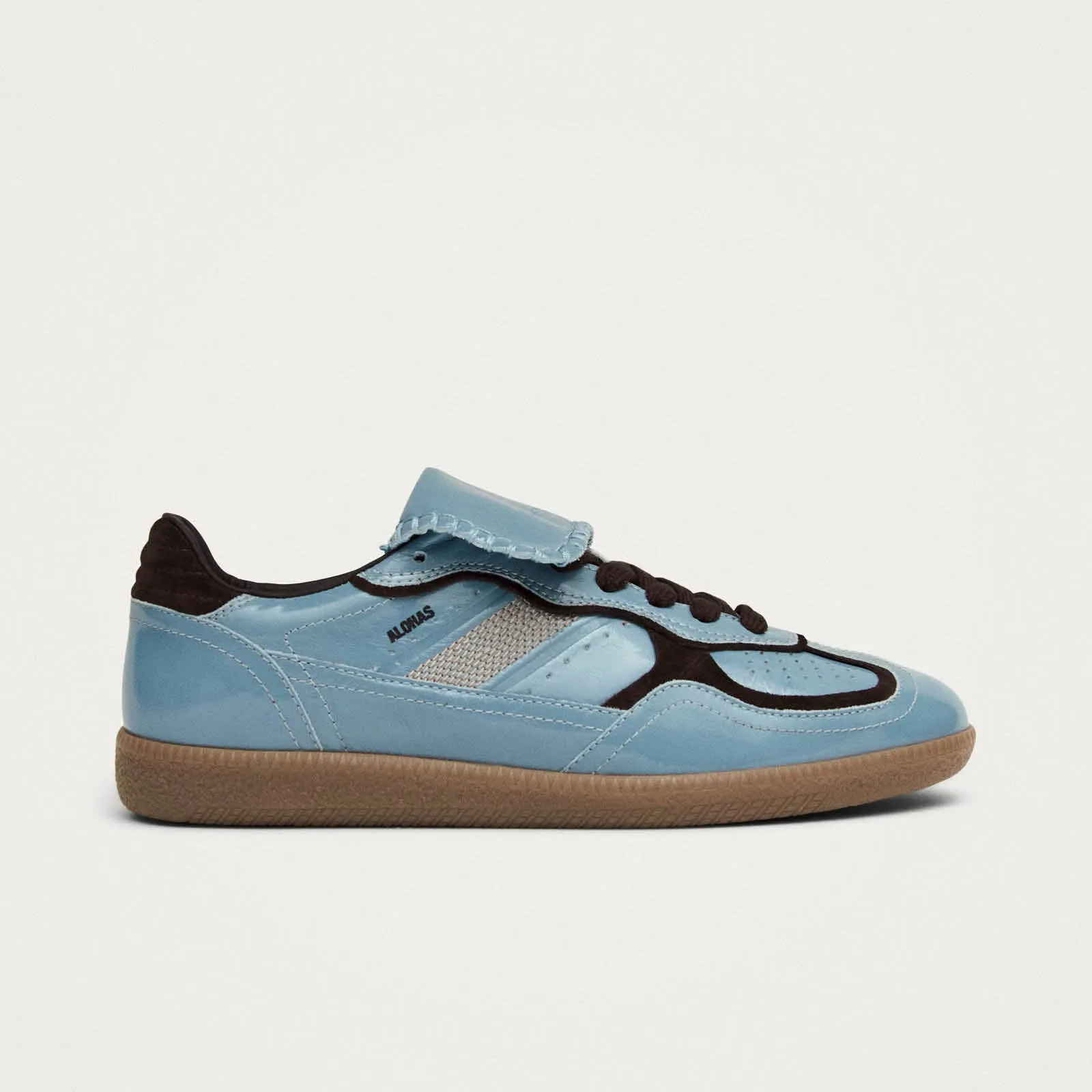 Tb.490 Club Grey Blue Patent Leather Sneakers sold by Alohas product image thumbnail 3