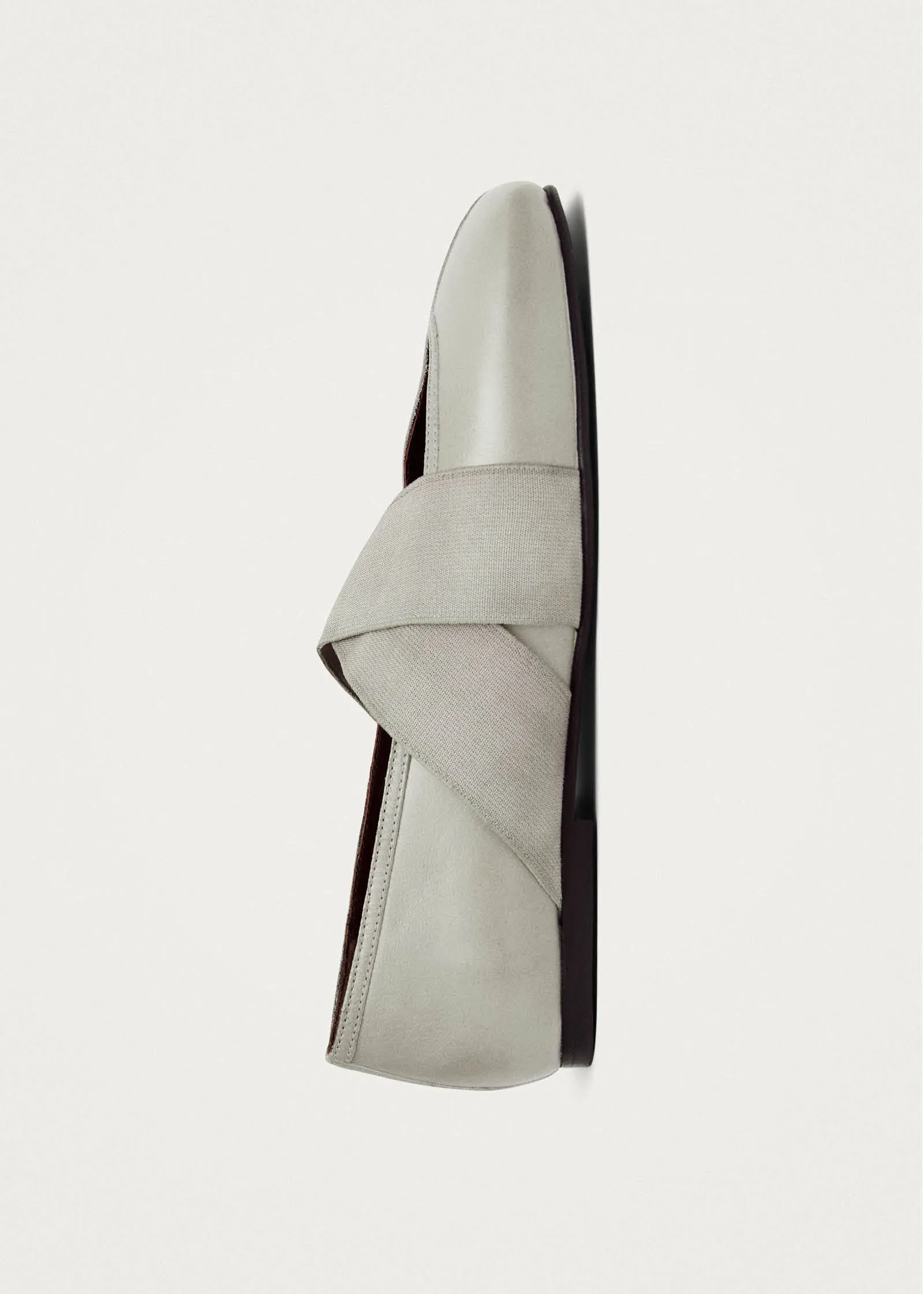 Tirta Rift Grey Leather Ballet Flats sold by Alohas product image thumbnail 5