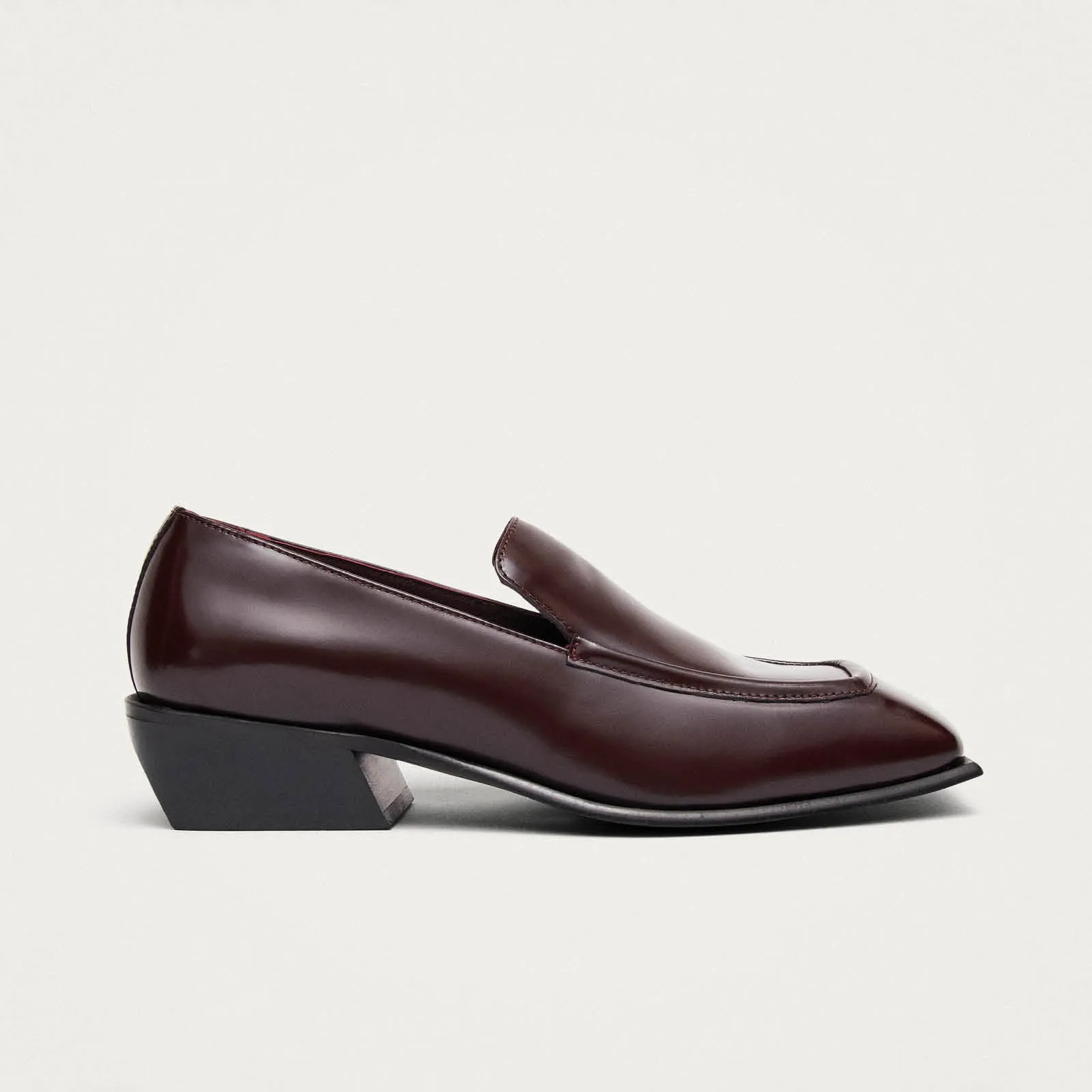 Pua Burgundy Leather Loafers sold by Alohas product image thumbnail 3