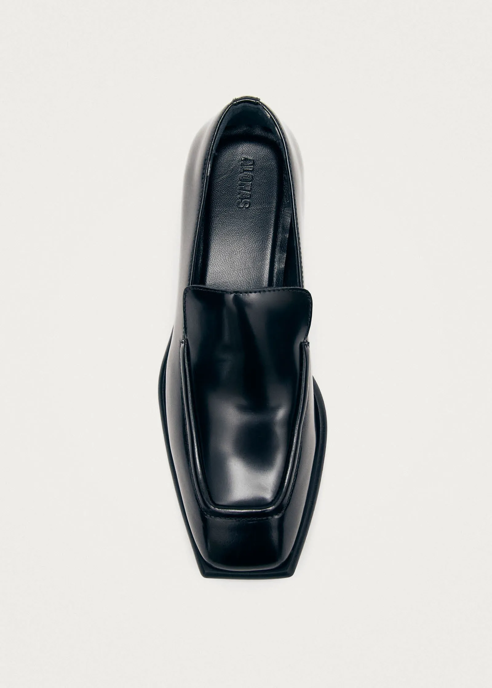 Pua Black Leather Loafers sold by Alohas product image thumbnail 4