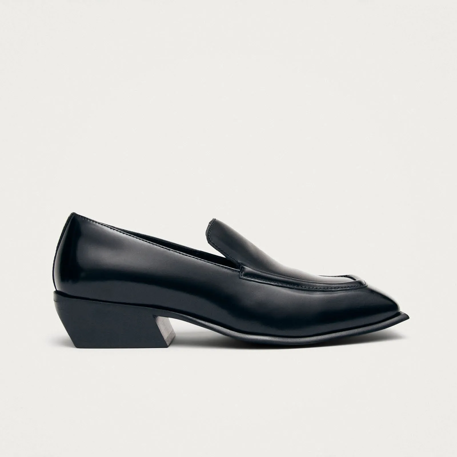 Pua Black Leather Loafers sold by Alohas product image thumbnail 3
