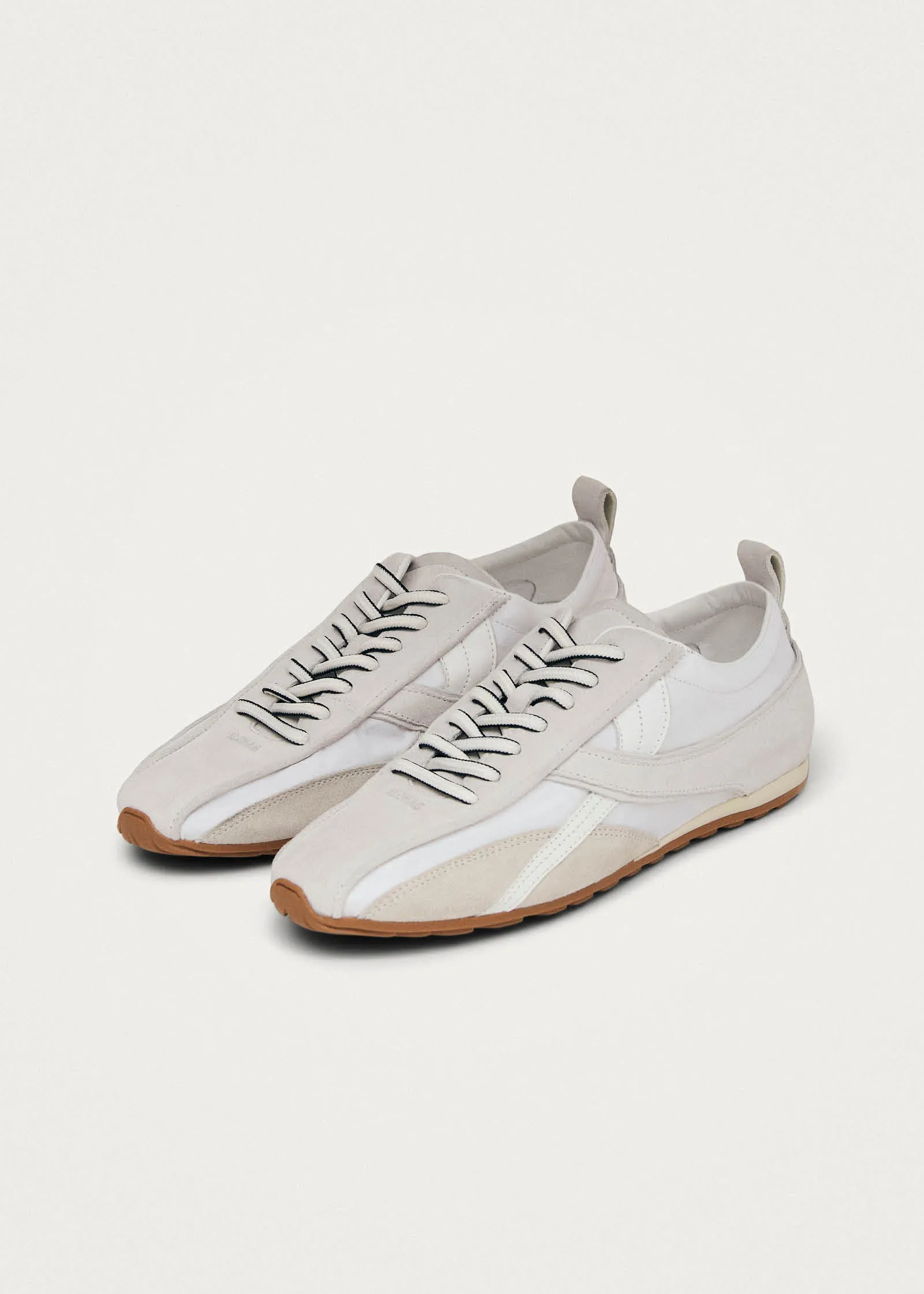 Tb.304 Nylon All White Leather Sneakers sold by Alohas product image thumbnail 2