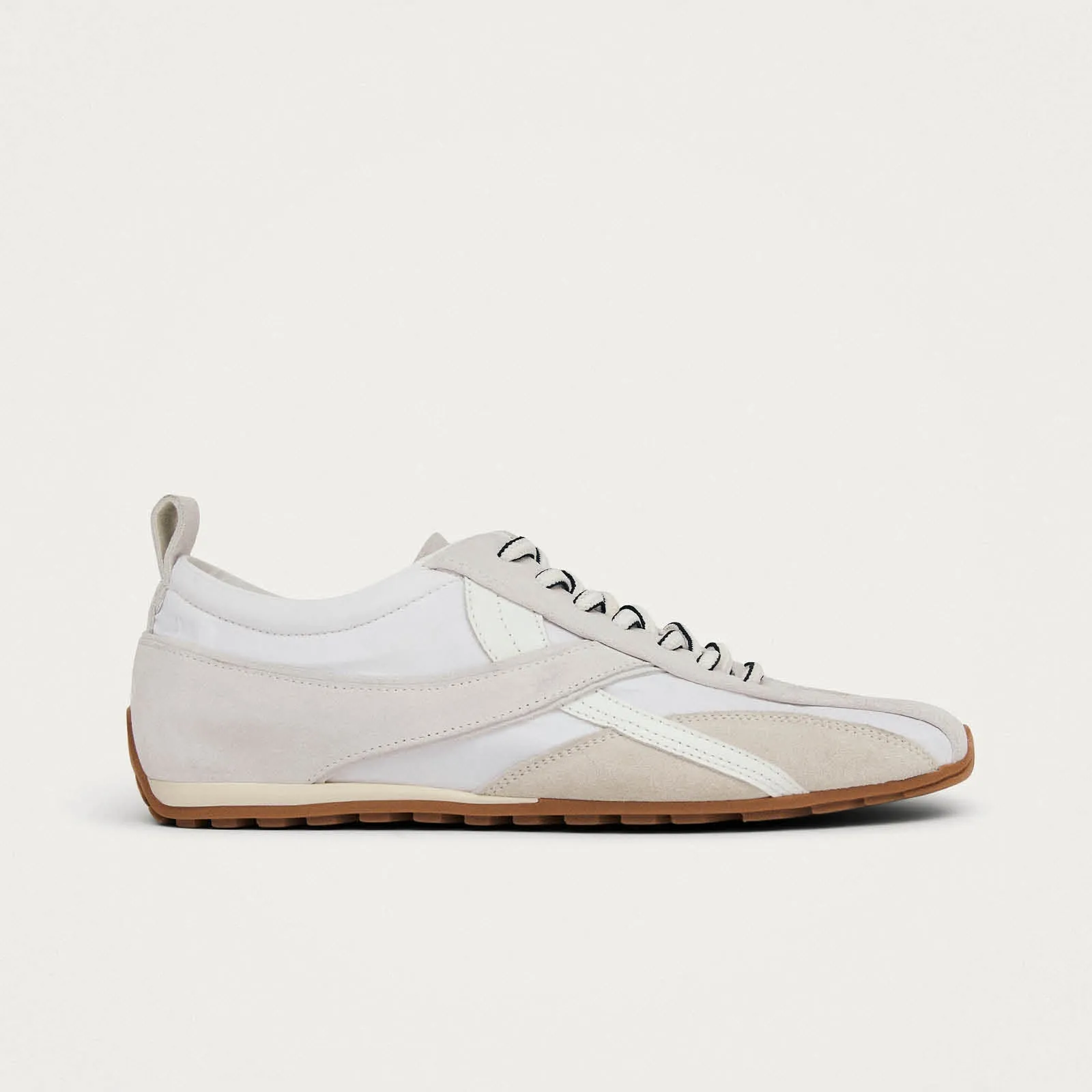 Tb.304 Nylon All White Leather Sneakers sold by Alohas product image thumbnail 3