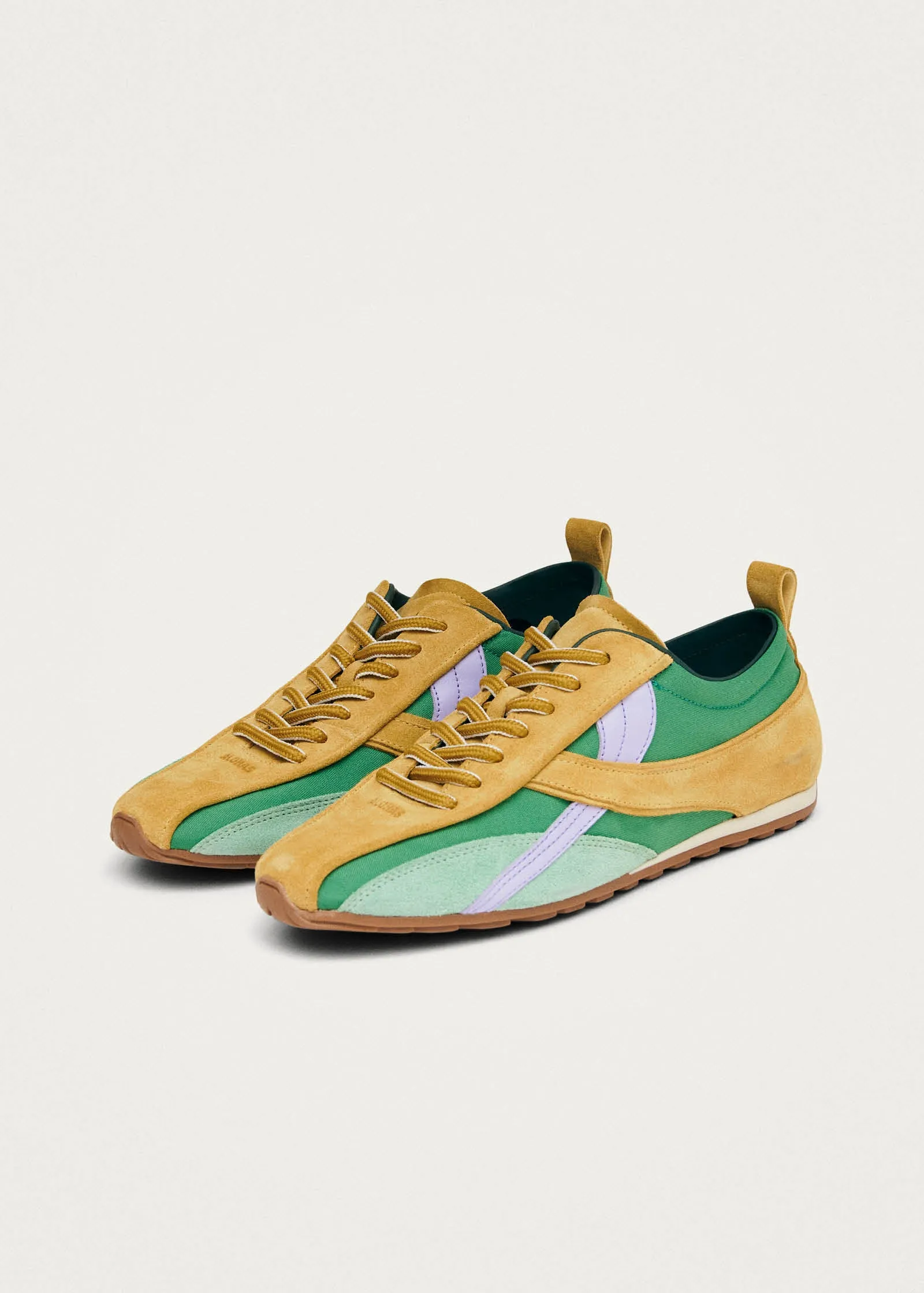 Tb.304 Nylon Green Leather Sneakers sold by Alohas product image thumbnail 2