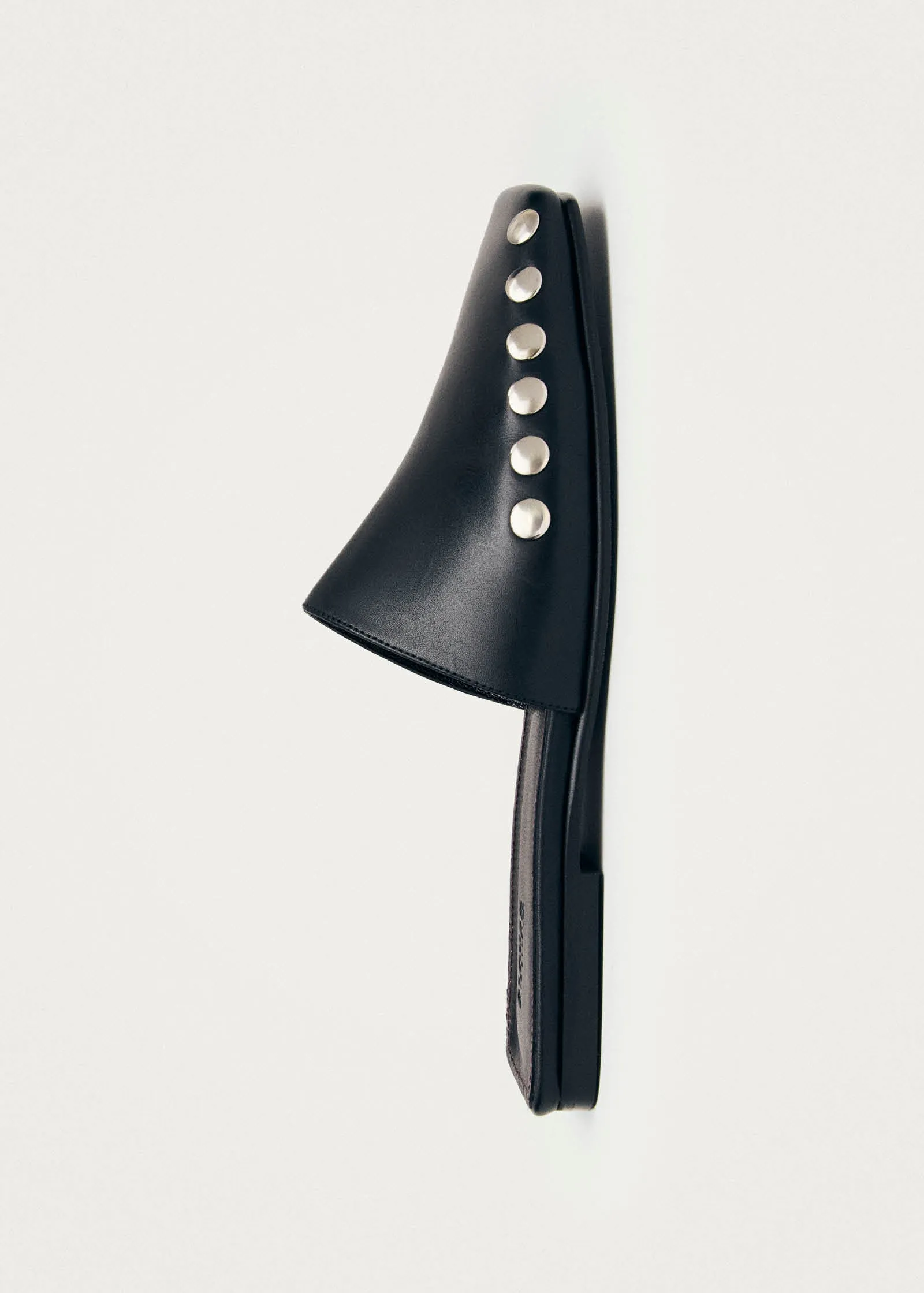 Kelly Black Leather Mules sold by Alohas product image thumbnail 4