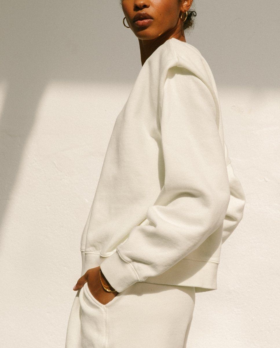 Doppio Cream Sweatshirt sold by Alohas product image thumbnail 4