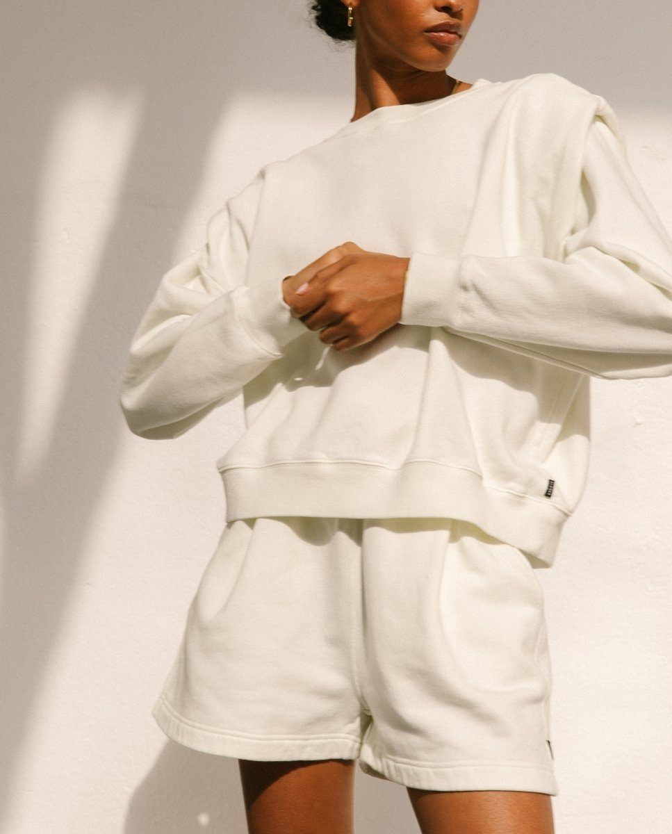 Doppio Cream Sweatshirt sold by Alohas product image thumbnail 5