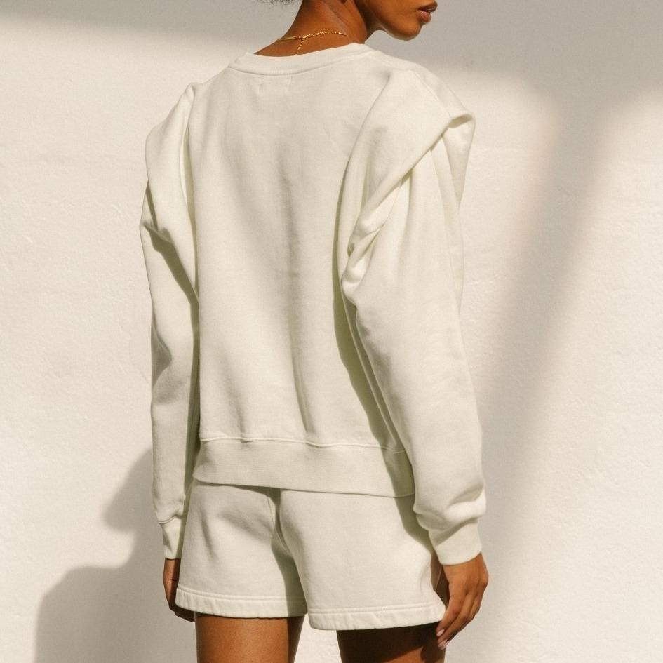 Doppio Cream Sweatshirt sold by Alohas product image thumbnail 3