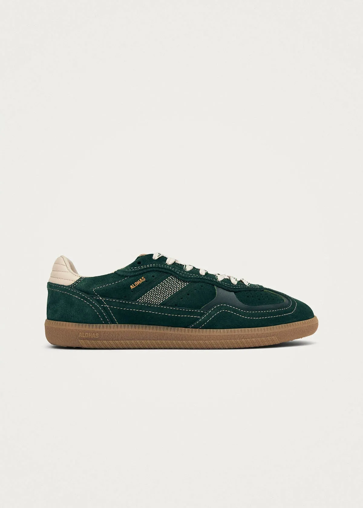 Tb.490 Rife Forest Cream Leather Sneakers sold by Alohas