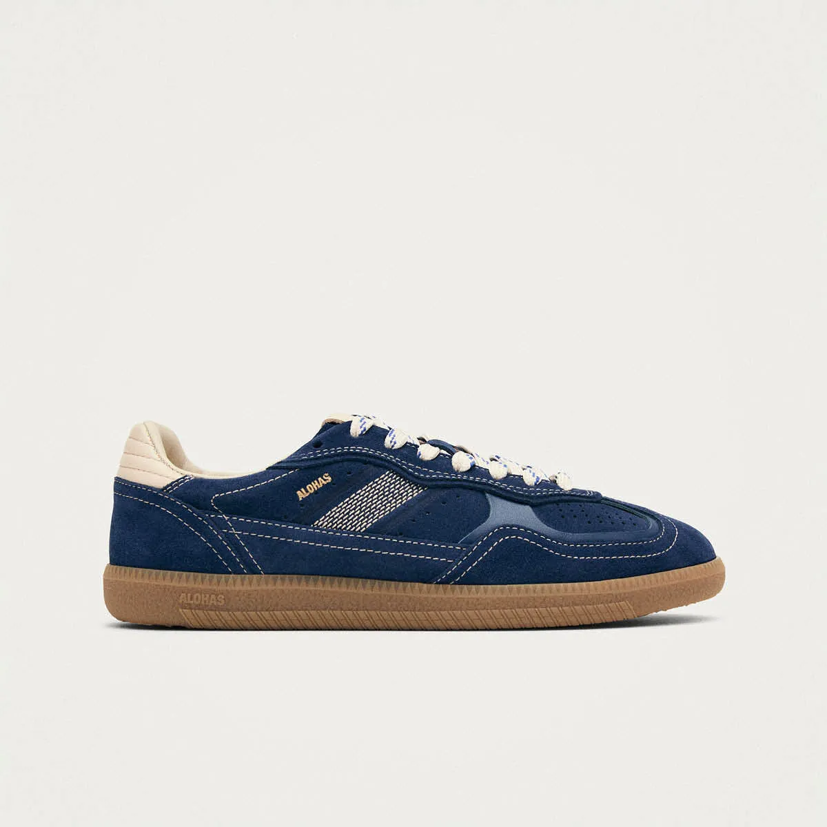 Tb.490 Rife Navy Cream Leather Sneakers sold by Alohas product image thumbnail 3