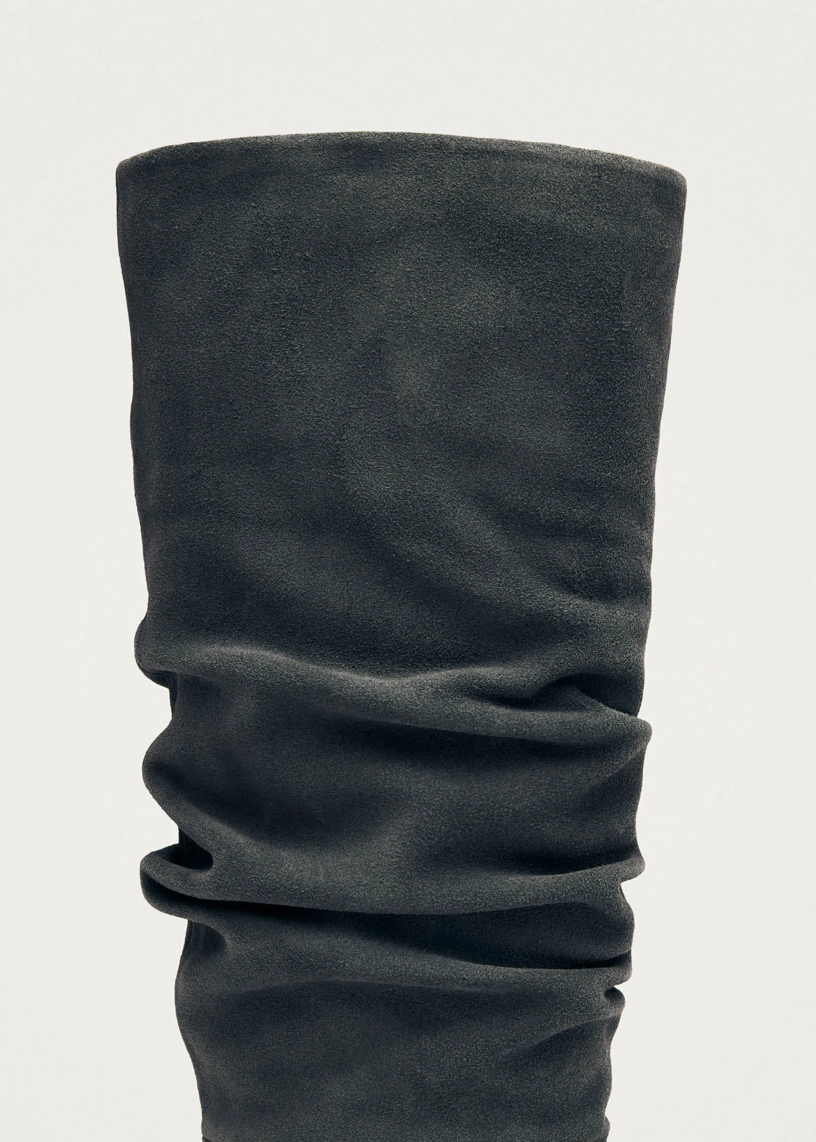 Kalila Suede Grey Leather Boots sold by Alohas product image thumbnail 5