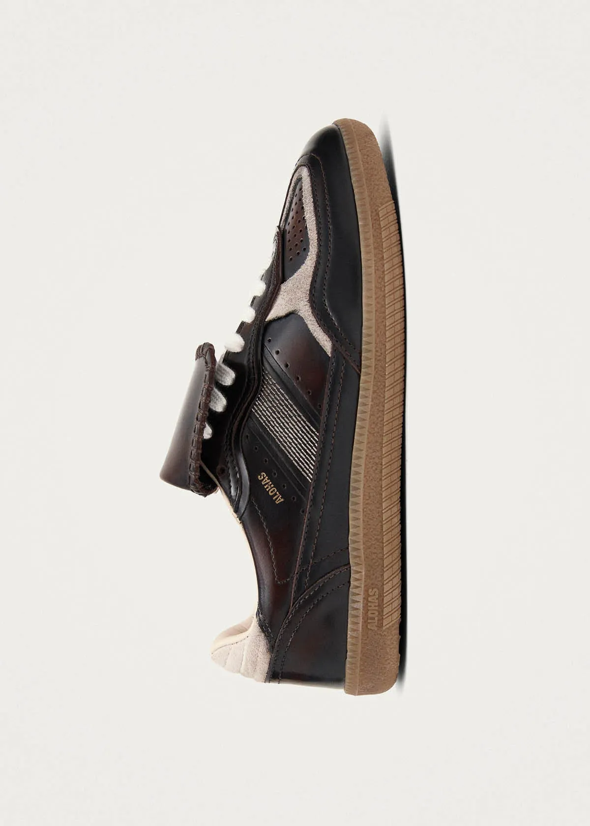 Tb.490 Club Brushed Dark Chocolate Leather Sneakers sold by Alohas product image thumbnail 4