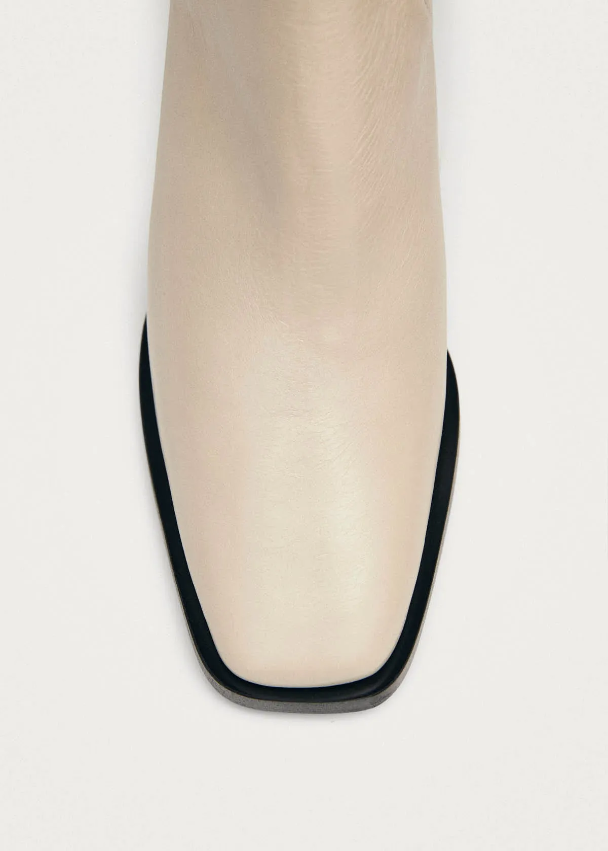 Hayes Rift Cream Leather Ankle Boots sold by Alohas product image thumbnail 5