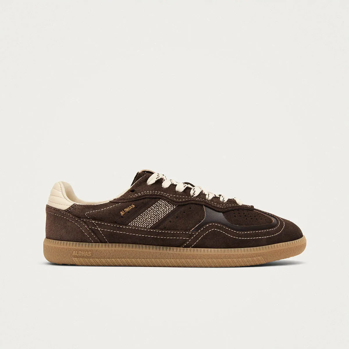 Tb.490 Rife Chocolate Cream Leather Sneakers sold by Alohas product image thumbnail 3
