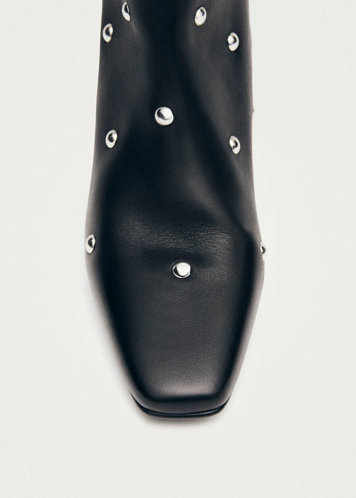 Kalila Studs Black Leather Boots sold by Alohas product image thumbnail 5