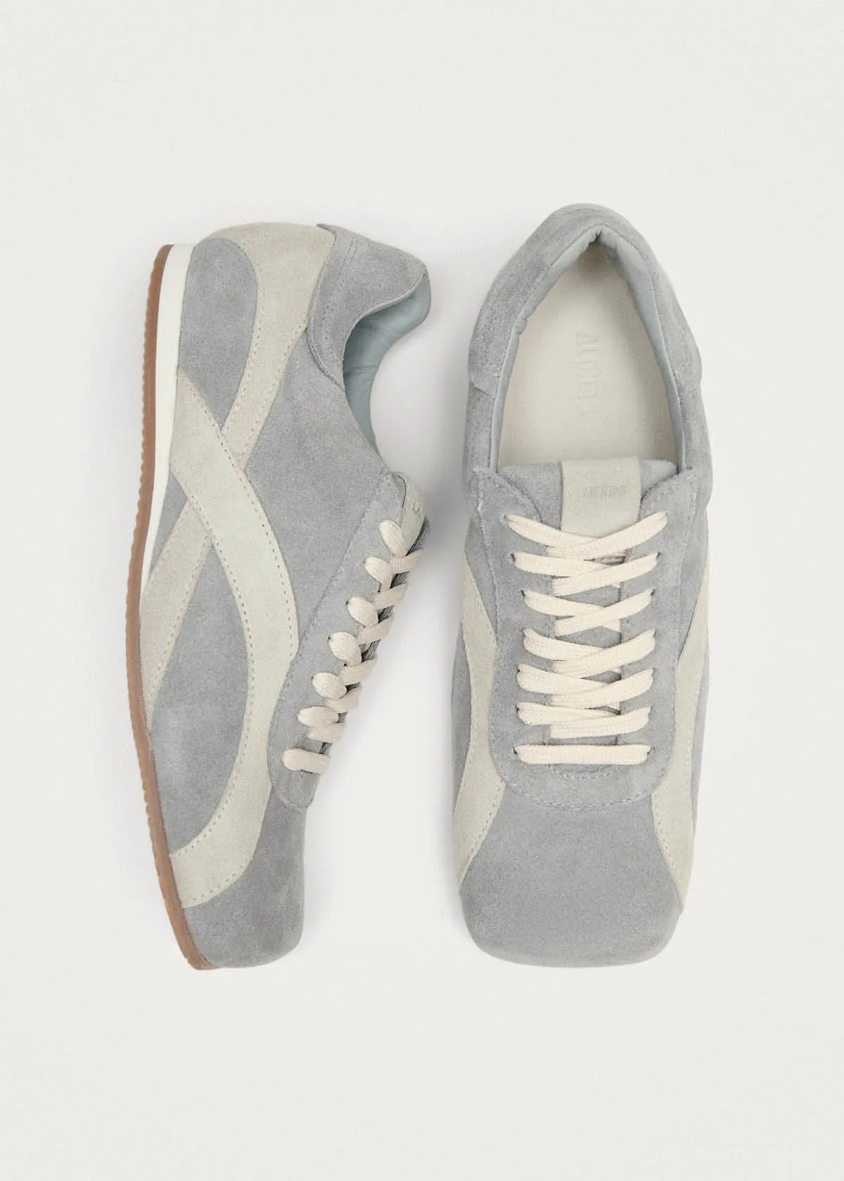 Tb.110 Suede Grey Leather Sneakers sold by Alohas product image thumbnail 4