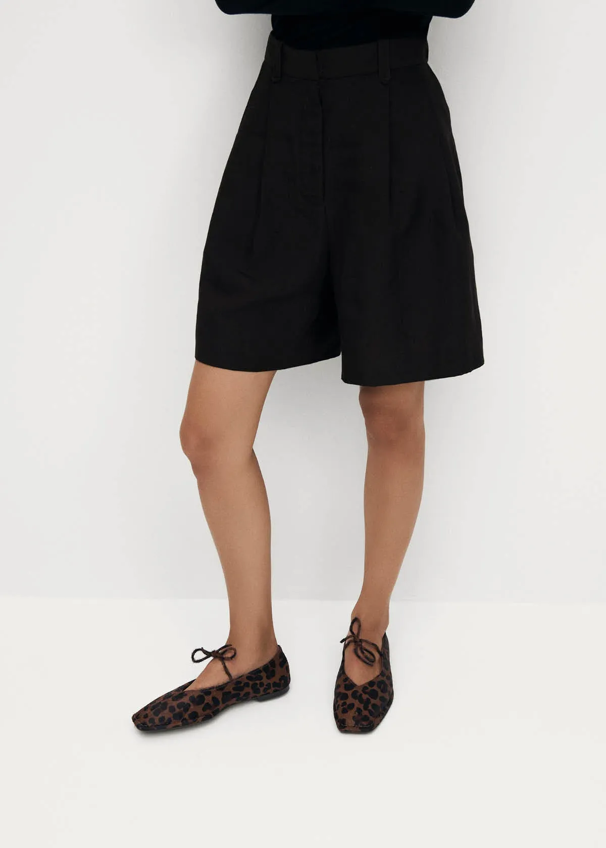 Sway Soft Deep Brown Leather Ballet Flats sold by Alohas product image thumbnail 2