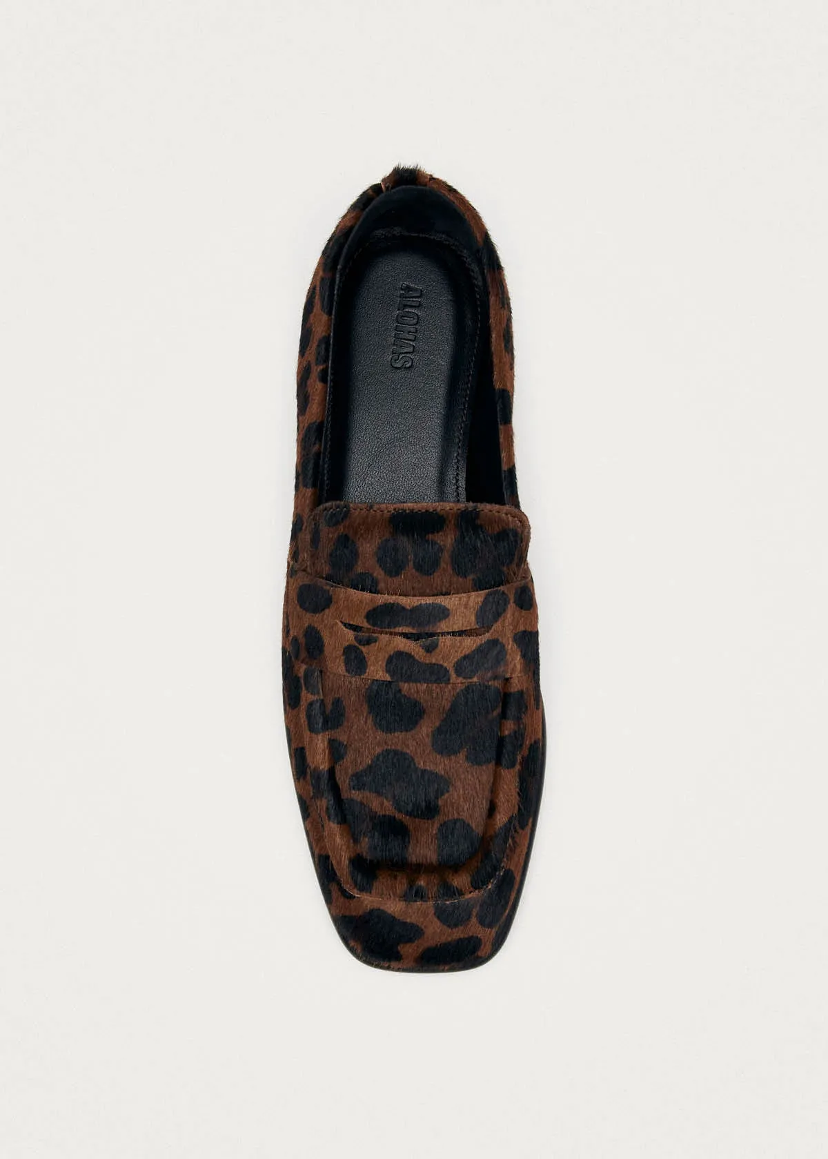 Zaha Soft Brown Leather Loafers sold by Alohas product image thumbnail 5