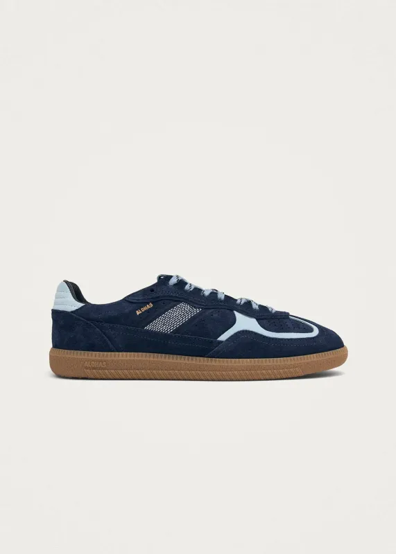Tb.490 Rife Blue Tones Leather Sneakers sold by Alohas