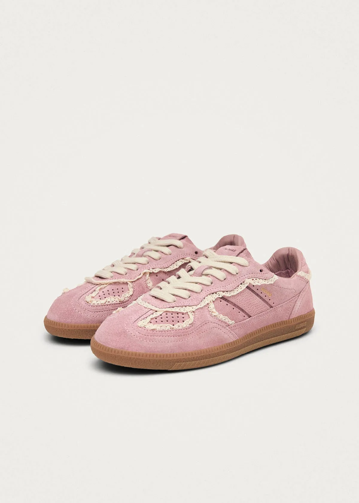 Tb.490 Crochet Pink Leather Sneakers sold by Alohas product image thumbnail 2