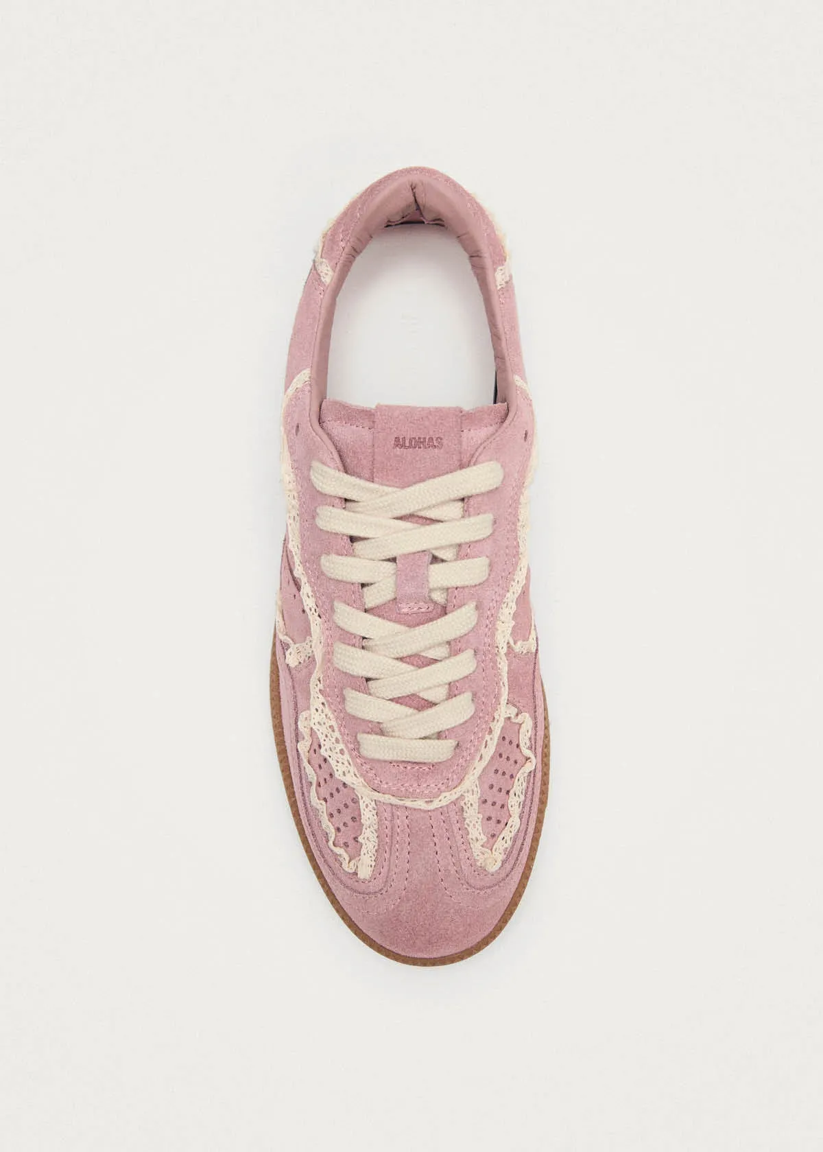 Tb.490 Crochet Pink Leather Sneakers sold by Alohas product image thumbnail 4