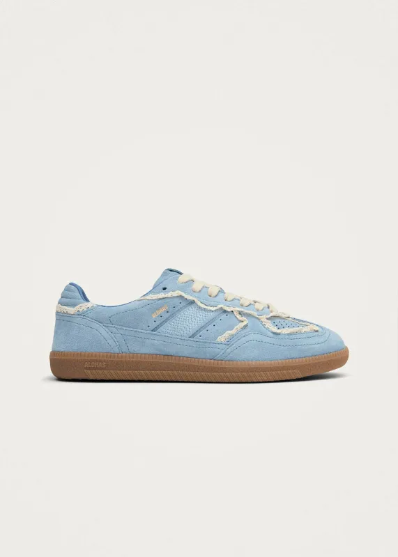 Tb.490 Crochet Blue Leather Sneakers sold by Alohas