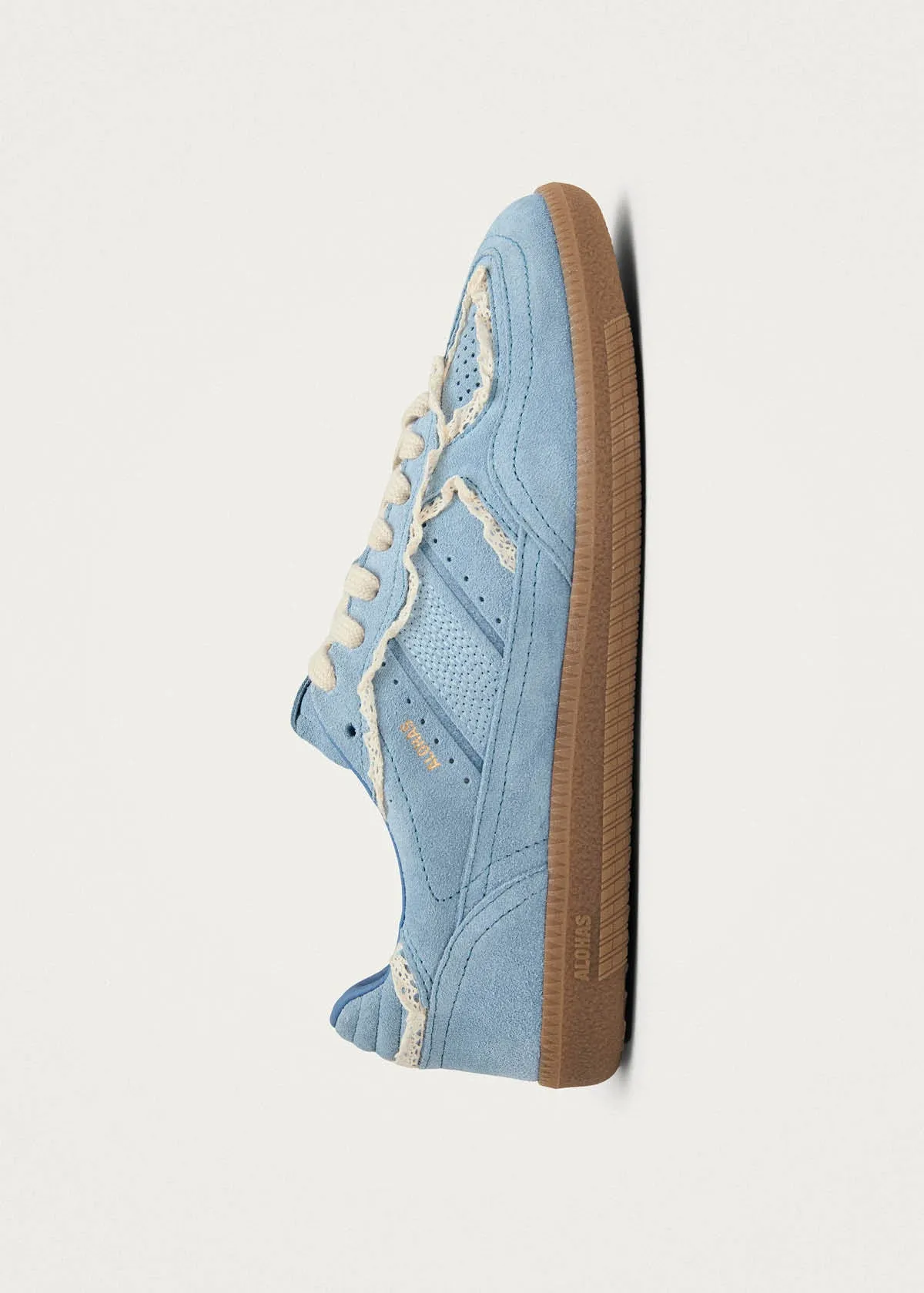 Tb.490 Crochet Blue Leather Sneakers sold by Alohas product image thumbnail 4