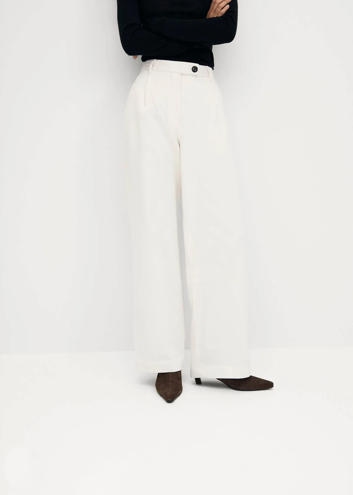 Ambar Suede Brown Leather Ankle Boots sold by Alohas product image thumbnail 2