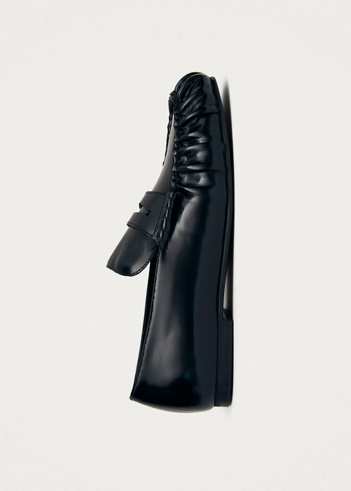 Aven Black Leather Loafers sold by Alohas product image thumbnail 4