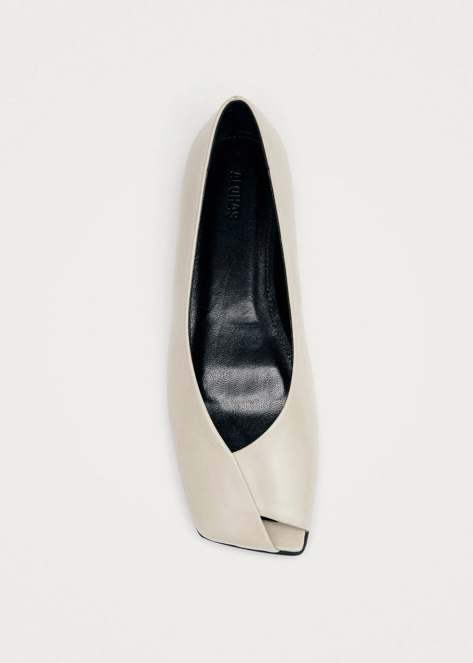 Katia Rift Cream Leather Ballet Flats sold by Alohas product image thumbnail 5