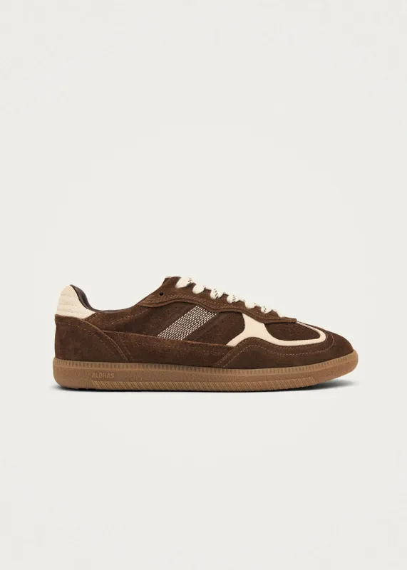 Tb.490 Rife Cocoa & Off White Leather Sneakers sold by Alohas