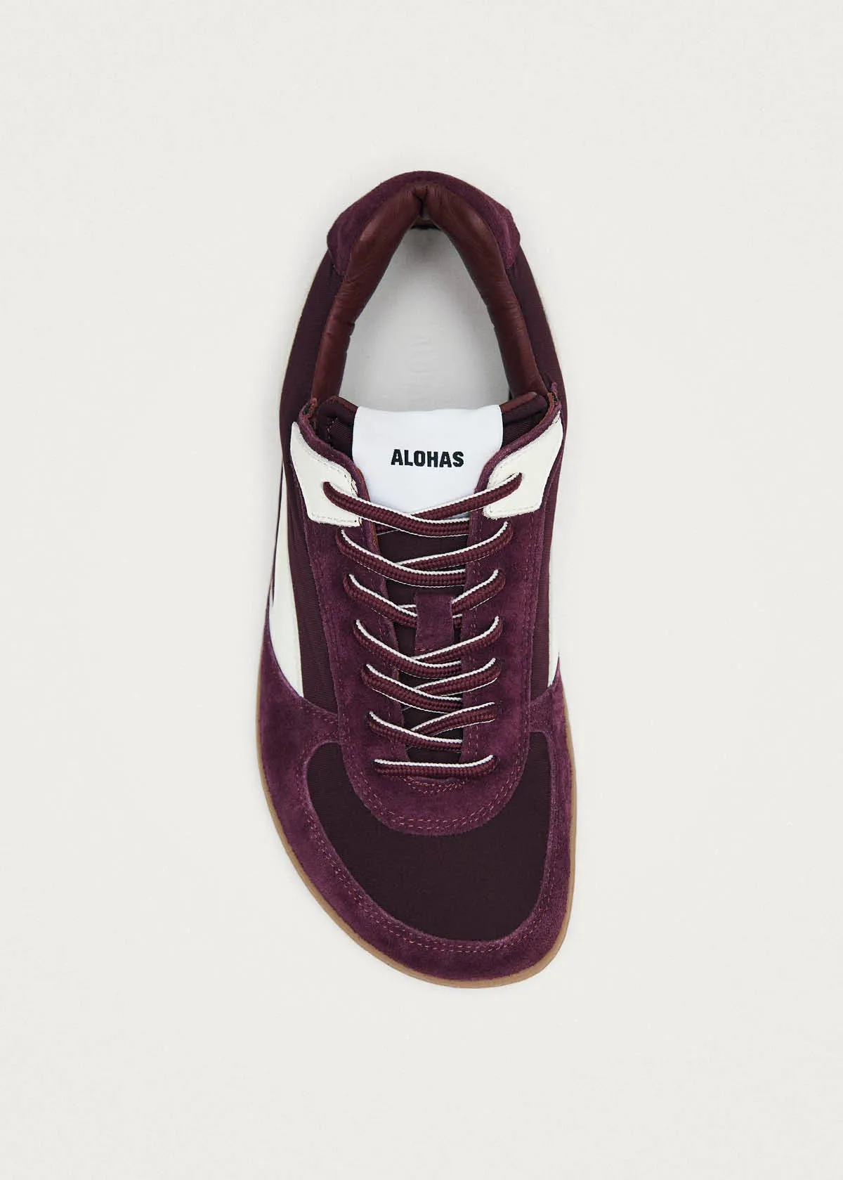 Tb.83 Barefoot Nylon Burgundy Sneakers sold by Alohas product image thumbnail 5