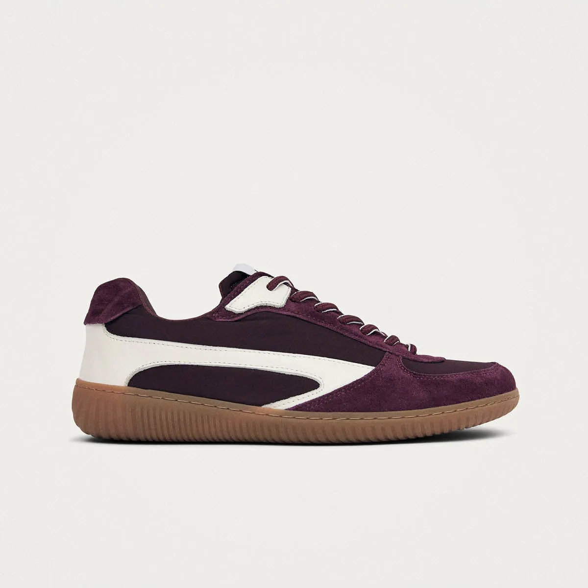 Tb.83 Barefoot Nylon Burgundy Sneakers sold by Alohas product image thumbnail 3