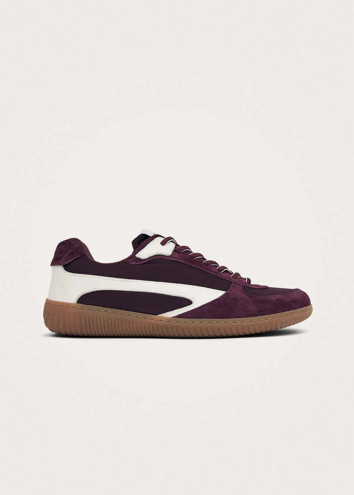 Tb.83 Barefoot Nylon Burgundy Sneakers sold by Alohas