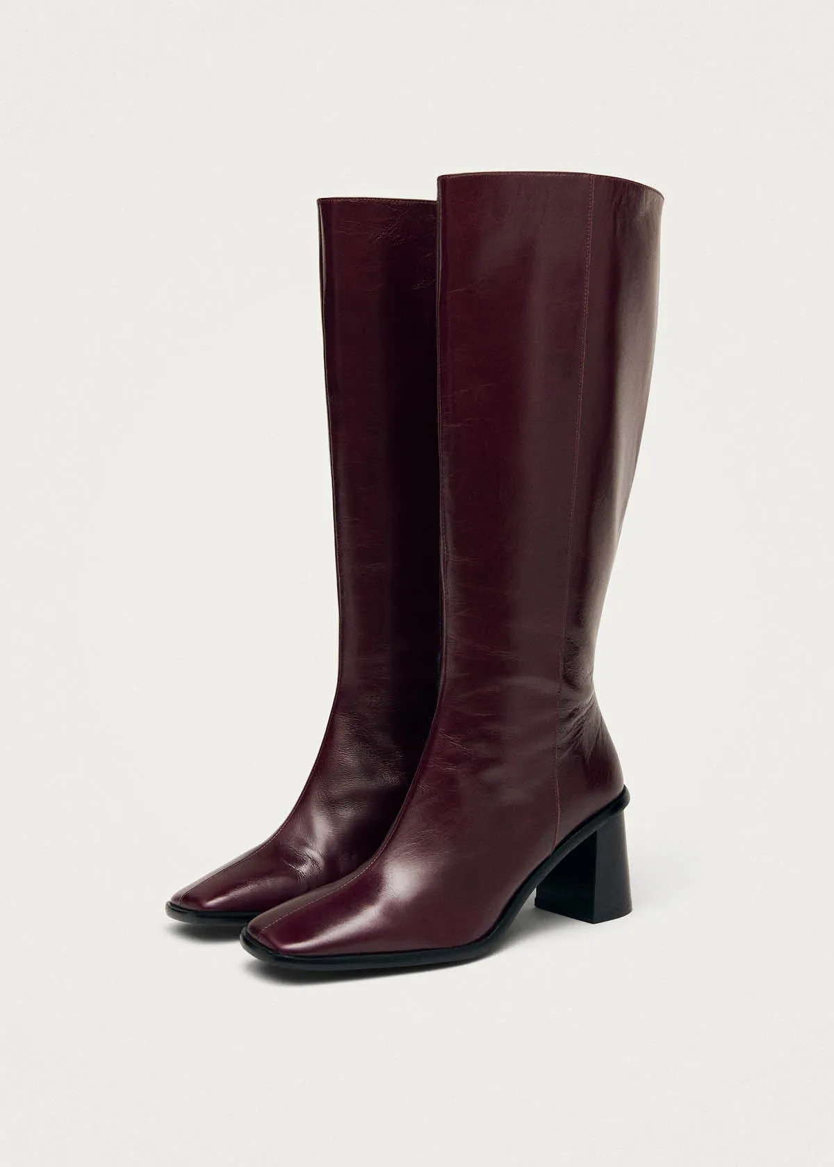 East Rift Burgundy Leather Boots sold by Alohas product image thumbnail 4
