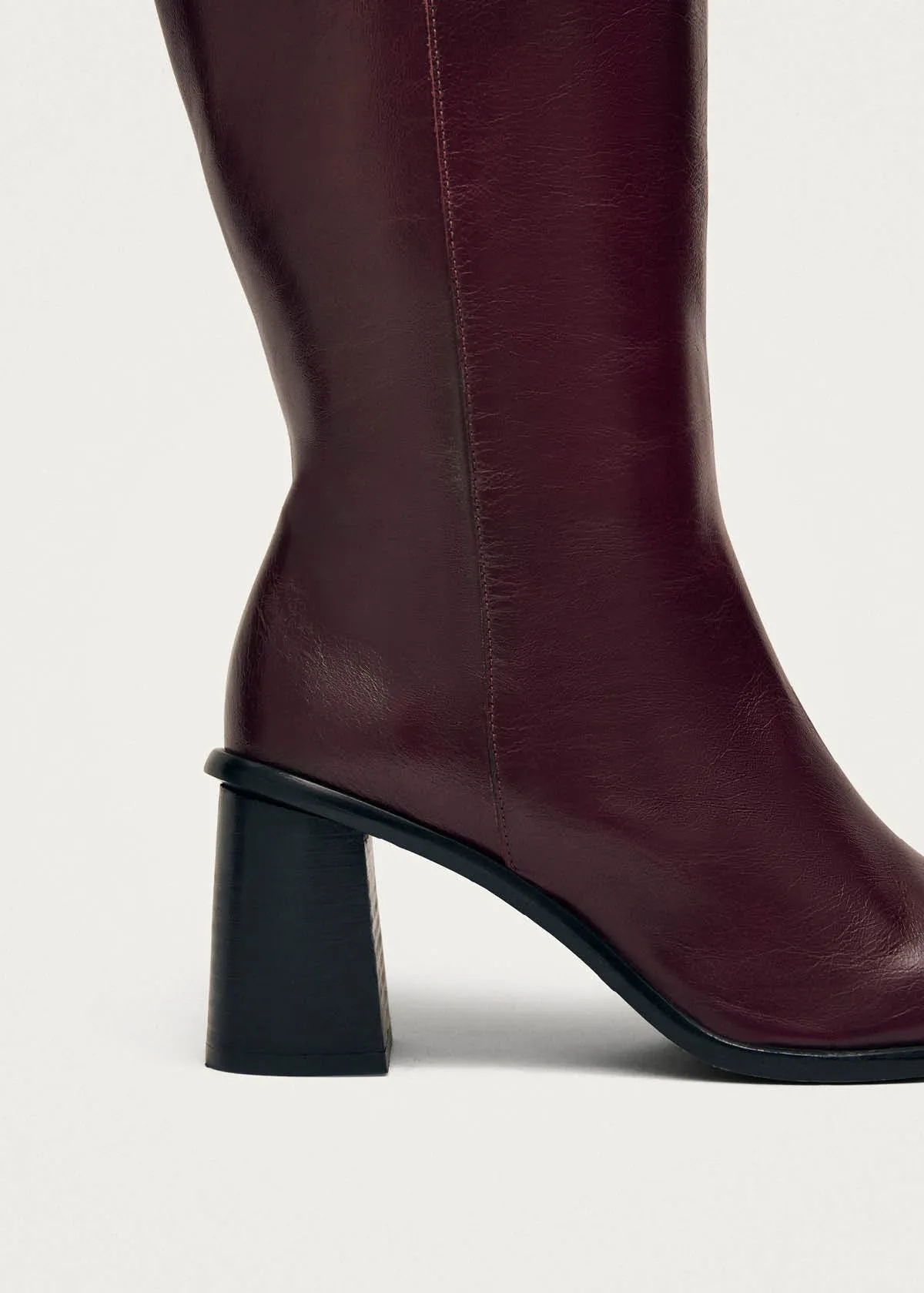 East Rift Burgundy Leather Boots sold by Alohas product image thumbnail 5