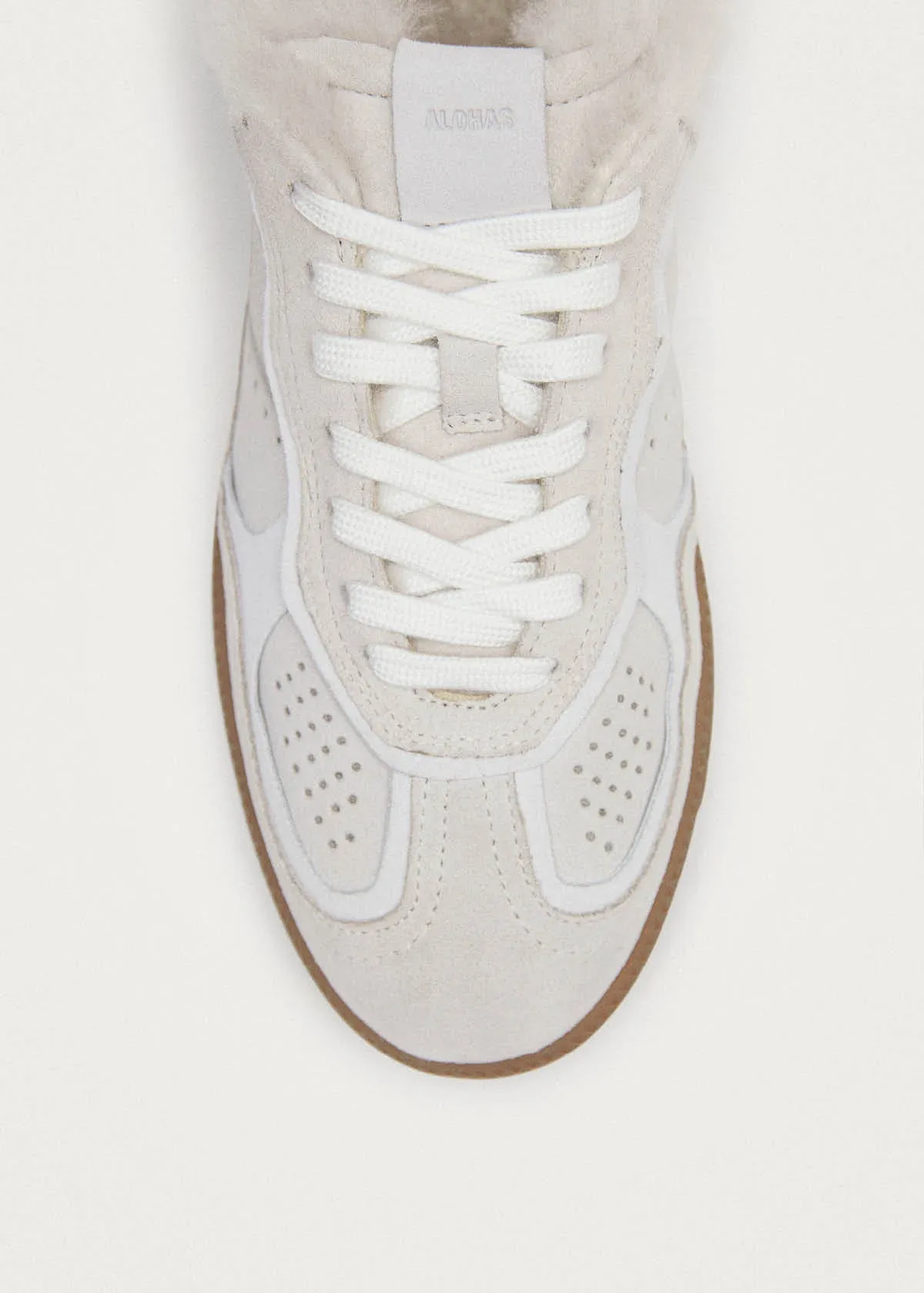 Tb.490 Mule Furry White Sneakers sold by Alohas product image thumbnail 4